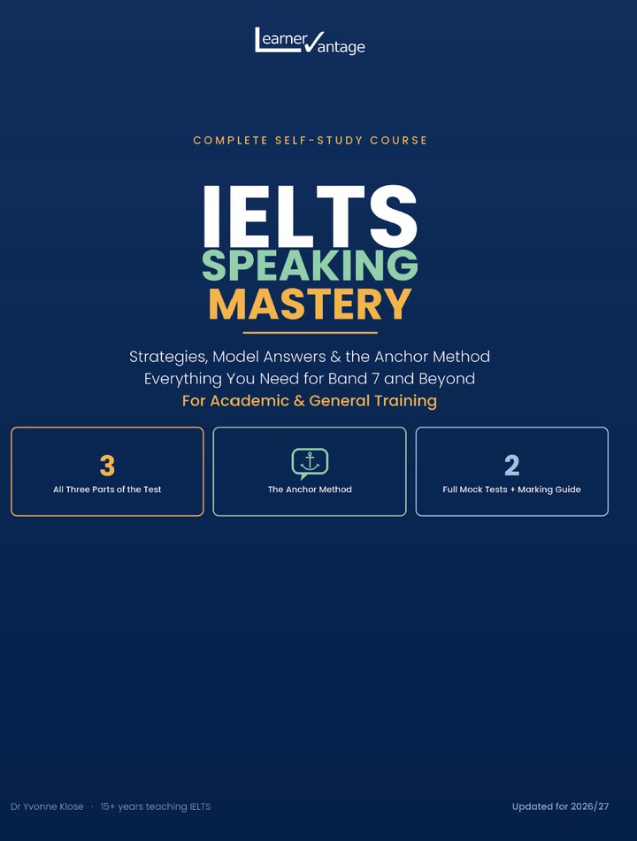 IELTS Speaking Mastery cover